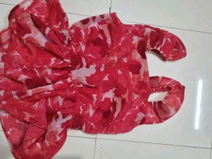 Chic Floral Peplum Top
