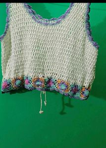 Boho Crochet Crop Top