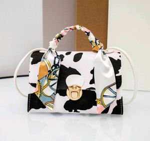 Funky Cow Print Clutch Bag