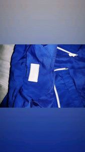 Vibrant Blue Track Jacket