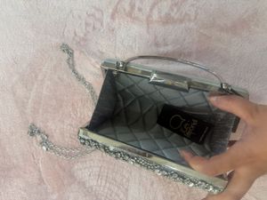Sparkling Embellished Clutch Bag