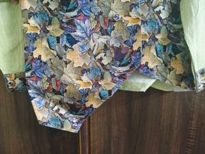 Unique Men's Ethnic Leaf Print Jacket