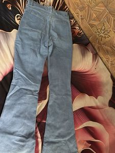 Light Wash Flared Jeans