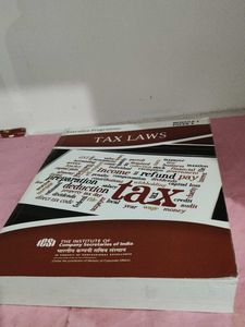 Tax Laws - Executive Programme Book