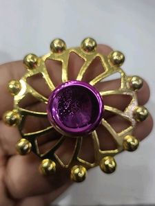 Fidget Spinner - Gold and Purple