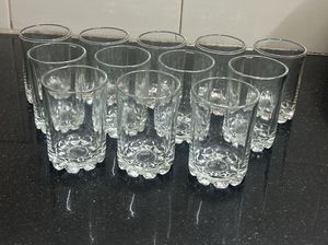 New- Set of 12 🥂 Clear Glass Tumblers