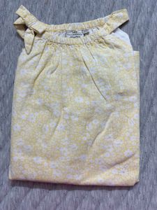 A Line Floral Print Dress 3-4yrs