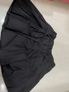 Black Pleated Skirt