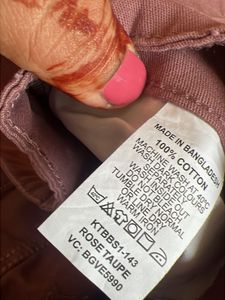 Ketch Men's Casual Chinos - Dusty Rose 32inch