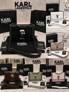 KARL LAGEREFELD 10A QUALITY FINISHING SLINGBAG*