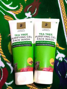 pack of 2 Pilgrim Tea Tree Purifying Face Wash
