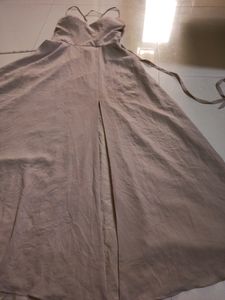 Long Party Slit Cut Dress