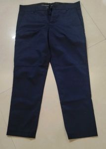 Men's Navy Blue Chinos (L-36)