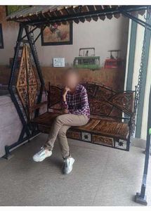 light brown straight fit jeans