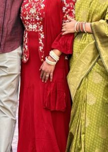 Ready to wear saree with attached blous