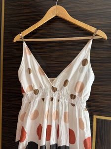 Boho Polka Dot Maxi Dress
