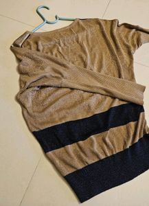 Metallic Color Partywear Top
