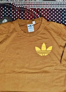 Adidas Back Printed Tshirt