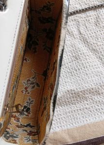 Chic Zebra Print Clutch Bag handbag