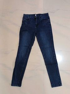 Dark Blue Denim Jeans