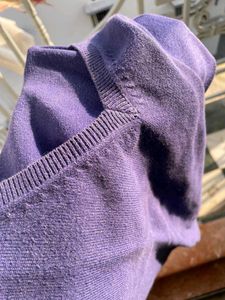 Cozy Purple Knit Sweater
