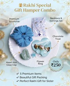 beautiful Rakhi gift hamper combo