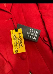 Fort Collins Cherry Red Blazer Unused