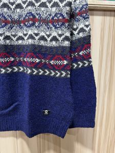 G by Guess Fair Isle Multicolor Knit Sweater