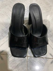 black heels