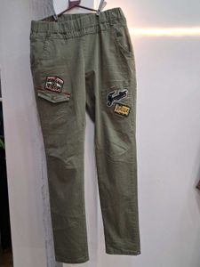 Stylish Cargo Pants with Patches