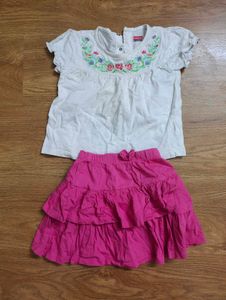 combo of Babyhug dresses for 2 To 3 yrs girl