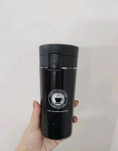 Stylish Black Travel Coffee Mug