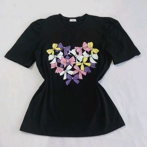 Cute Heart Bow T-Shirt 🎀✨️