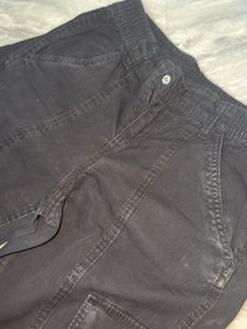 Black Cargo Pants