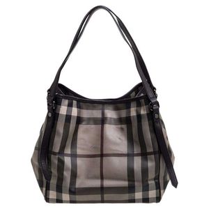 Burberry Haymarket Check Hobo Bag