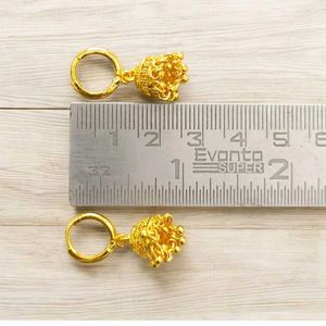 Elegant Gold Plated Jhumka Earrings