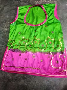 rajputi fancy contrast suit