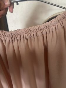 Elegant Nude Jilbab Set