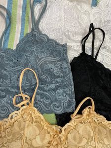 SALE 4 Cute lace brallette/bra (padded/cups)(unus