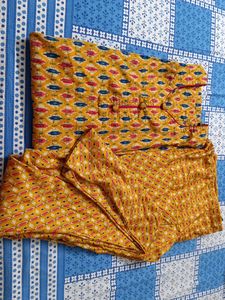 Kurta With Churidar Pajami For Women's