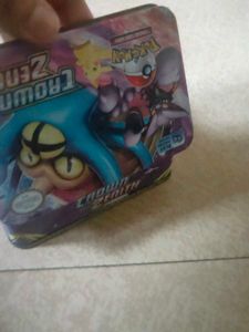 A Tin Box For Keeping Pokemon Cards