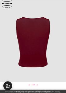 Maroon Cowl Neck Ruched Crop Top