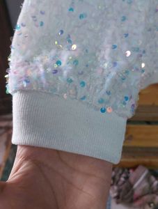 Sparkly Sequin Crewneck Sweatshirt