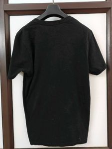 Men's Black V-Neck T-Shirt