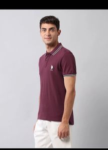 US Polo Assn. Burgundy shirt