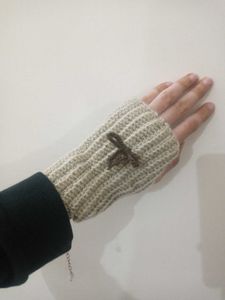 Handmade Crochet Fingerless Gloves