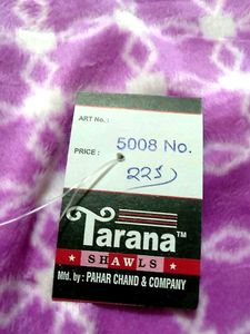 Tarana Shawl - New Look,