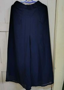 💙🔥 blue shrug with plazzo indo western set