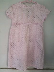 Cute Pink Polka Dot Top