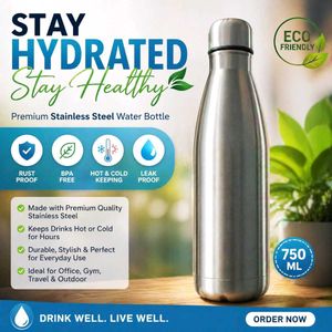 Stainless Steel Hot & Cold Water Bottle